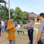 Kapolres Langkat Berikan Bantuan kepada warga yang mengalami musibah bencana alam angin Puting Beliung