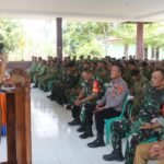 Wabup Lampung Utara,H.Ardian Saputra SH hadiri kegiatan pelatihan Satlinmas Desa se-Kecamatan Abung Tengah