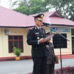 Polres Langkat melaksanakan Upacara Peringatan Hari Sumpah Pemuda Ke-95 Tahun 2023.