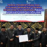 Perda Pembentukan dan Susunan Perangkat Daerah Resmi Disetujui Bersama, Wako Apresiasi DPRD Kota Dumai