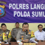 Polres Langkat Adakan Press Release Akhir Tahun 2023