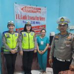 KBO Satlantas Polres Tanah Karo himbau keselamatan Masyarakat Dalam Berkendara