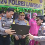 Kapolres Langkat Cek Pos YAN Operasi Ketupat Toba 2024