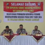 Tim Supervisi Dit Binmas Polda Sumut Kunjungi Polres Langkat