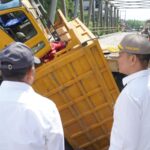 Pemkab Langkat Tinjau Titi Besi Penghubung Padang Tualang - Batang Serangan