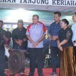 Ribuan Permata GBKP Klasis Kuala Langkat Sambut Pj. Bupati Langkat Faisal Hasrimy Dalam Pembukaan PORSENI 2024. 