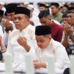 Ikuti Shalat Idul Adha di Stabat, Pj. Bupati Langkat Sebar Hewan Qurban ASN 2024