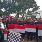 Meriahkan HUT Tiga Instansi, Pj. Bupati Palas Lepas Peserta Jalan Santai