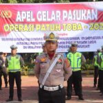 Polres Langkat Gelar Apel Operasi Patuh Toba 2024