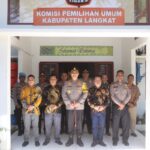 Silaturahmi Kapolres Dan KPU Langkat Dalam Sinergi Membangun Pemilu Yang Berkualitas.