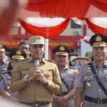 Pj. Bupati Langkat Faisal Hasrimy: Selamat Datang di Negeri Bertuah Pada Pembukaan Diktuba Polri Gel. II SPN Hinai.