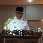 Pj. Bupati Langkat Faisal Hasrimy Hadiri Rapat Paripurna DPRD