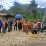 Bupati Karo dan Jajaran Forkopimda Lakukan Peninjauan di Lokasi Terjadinya Bencana Alam di Juhar