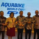 Bupati Karo Hadiri Press Conference Persiapan Aquabike Jet Ski World Championship di Jakarta